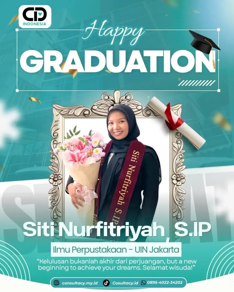 Testimoni Siti Nurfitriyah (Ilmu Perpustakaan) — bagian 1 dari 2
